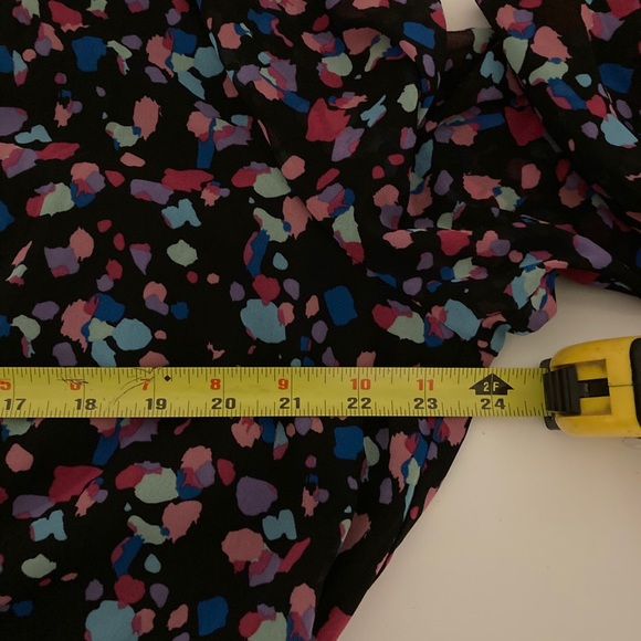 Leyden Black Printed Sheath Short Dress Size XL - Picture 8 of 12